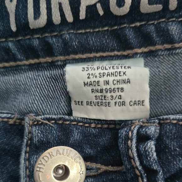 Hydraulic Women's Dark Blue Skinny Jeans - Picture 3 of 7